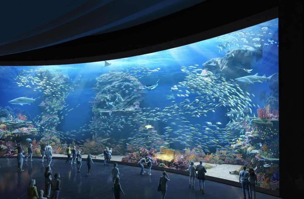 Landmark Ocean Lobby Tank​ - Concept 1