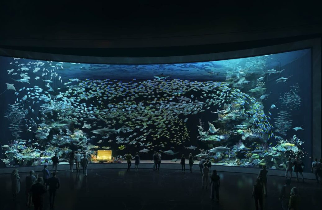 Landmark Ocean Lobby Tank​ concept 3